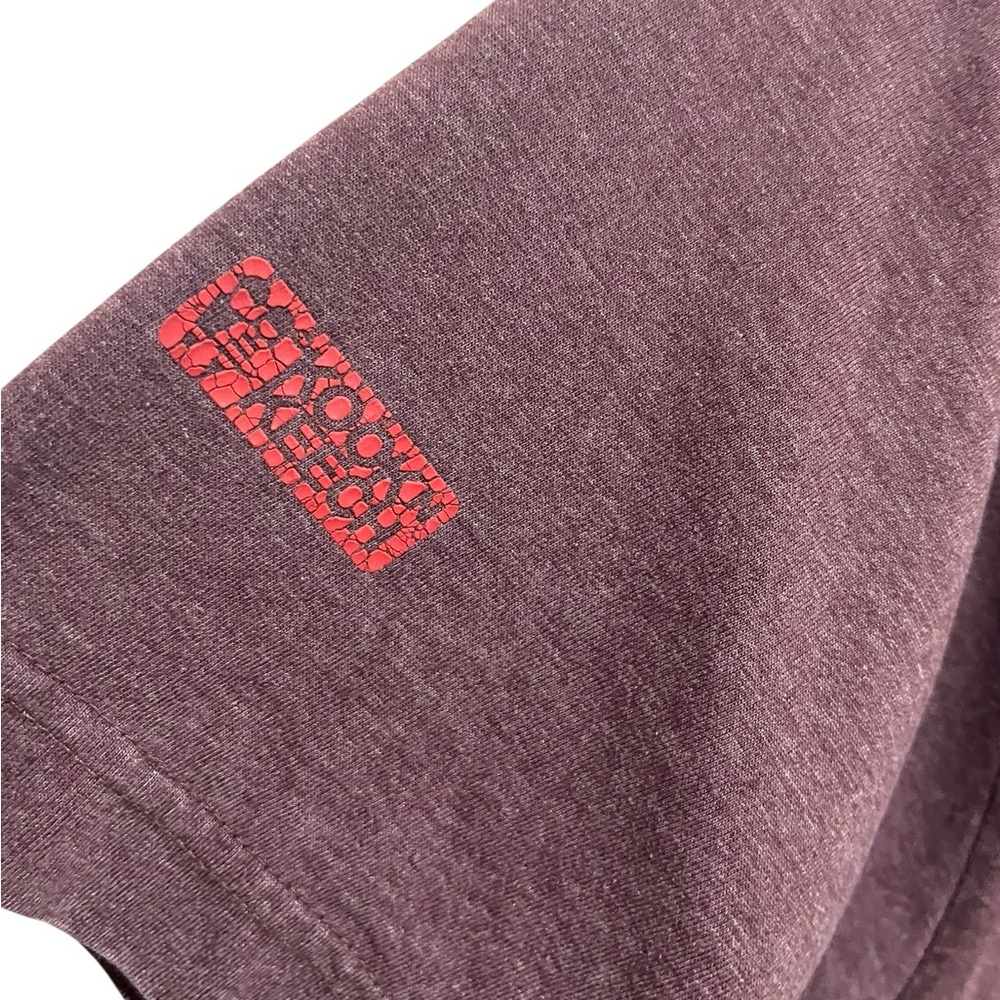 Kook N Keech It Was All A Dream Panda Tee Sz XL Burgundy - Picture 4 of 11